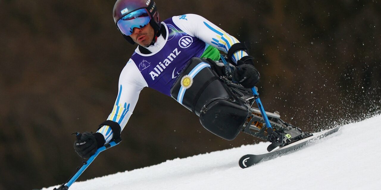 A los 43 años, compite en sus cuartos Juegos Paralímpicos