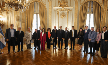 Cancillería se reunió con el Comité Judío Americano en medio de la guerra en Medio Oriente