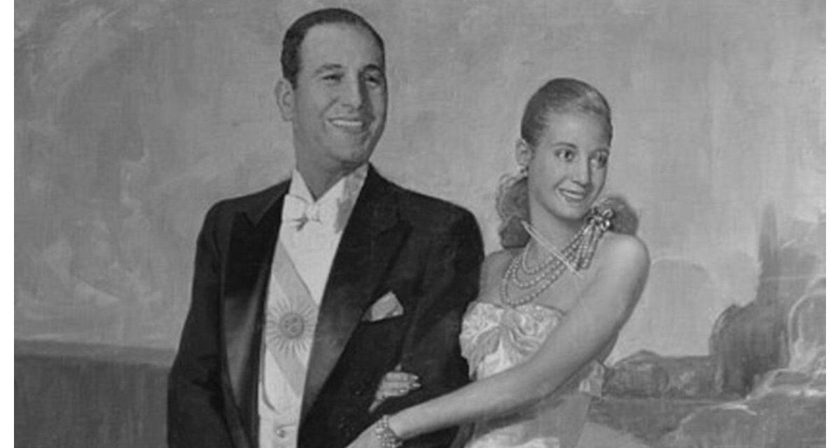 Retiran un cuadro de Juan Domingo Perón y Evita de Casa Rosada y lo reemplazarían por uno de Lionel Messi