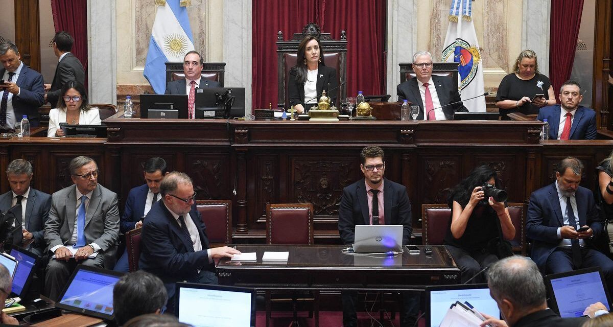 El Senado anticipa una nueva sesión protocolar, ante la ausencia de proyectos
