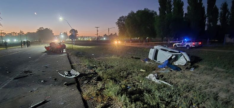 Choque fatal en 9 de Julio: Tres muertos tras un violento impacto en Ruta 20