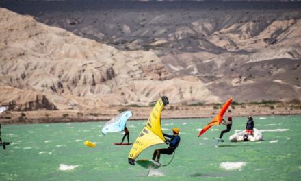 Cuesta del Viento fue sede de un exitoso Campus de Wingfoil