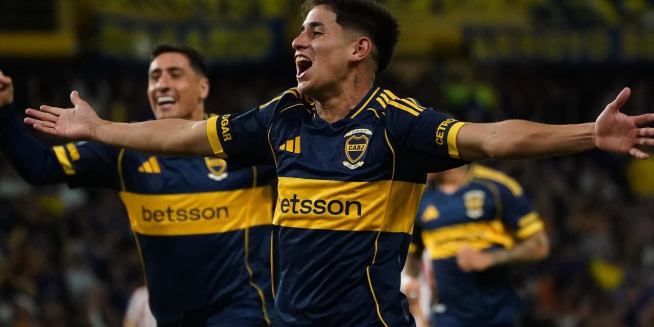 Aranda brilló en Boca y tuvo su bautismo soñado