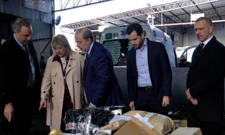 Manuel Adorni y Alejandra Monteoliva encabezaron un operativo de destrucción de droga