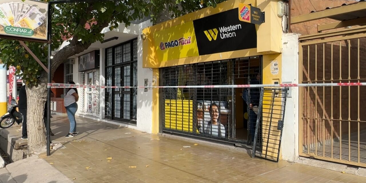 Cortaron la luz y robaron $10 millones de un Western Union