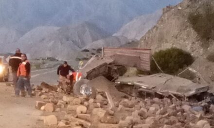Murió un camionero tras un violento vuelco en Calingasta: Identificaron a la víctima