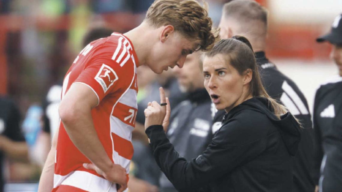 Histórico: debutó la primera mujer entrenadora en la liga de Alemania