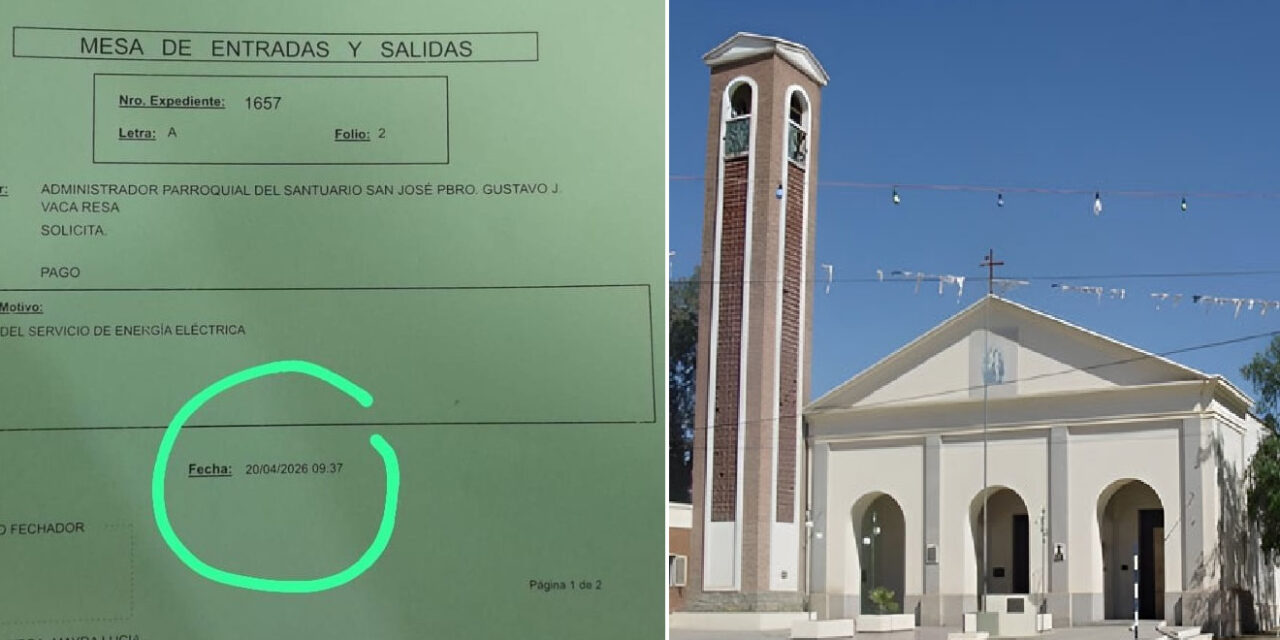 “La boleta venció el 1 de abril y llegó el 20”: El municipio de Jáchal explicó el corte de luz en el santuario
