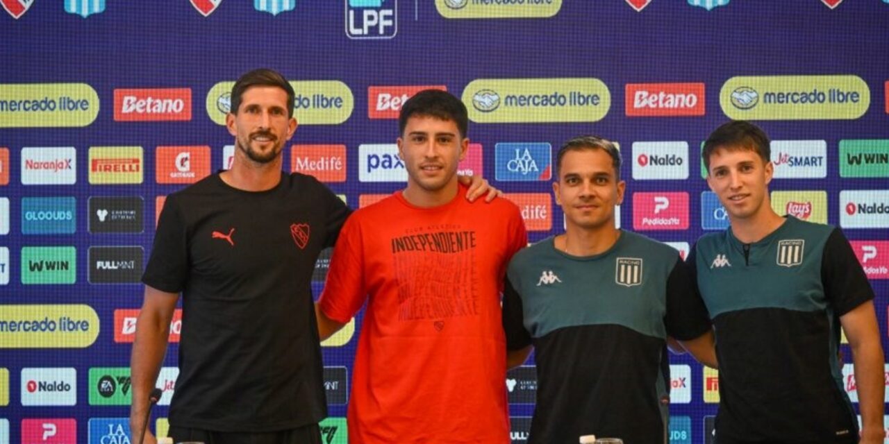 Independiente y Racing ya palpitan el clásico de Avellaneda y a Rodrigo Rey le preguntaron sobre la continuidad de Quinteros: «No pensamos en eso»