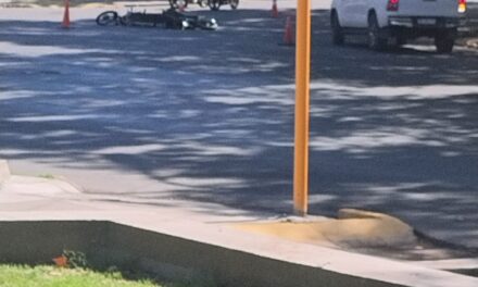 Último momento: Violento choque en Paula y Libertador(video)