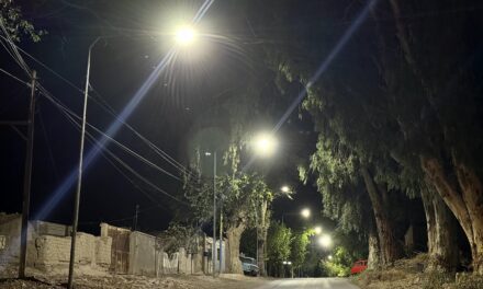 Nueva iluminación en Alto de Sierra: Más luz, más seguridad y obras que siguen