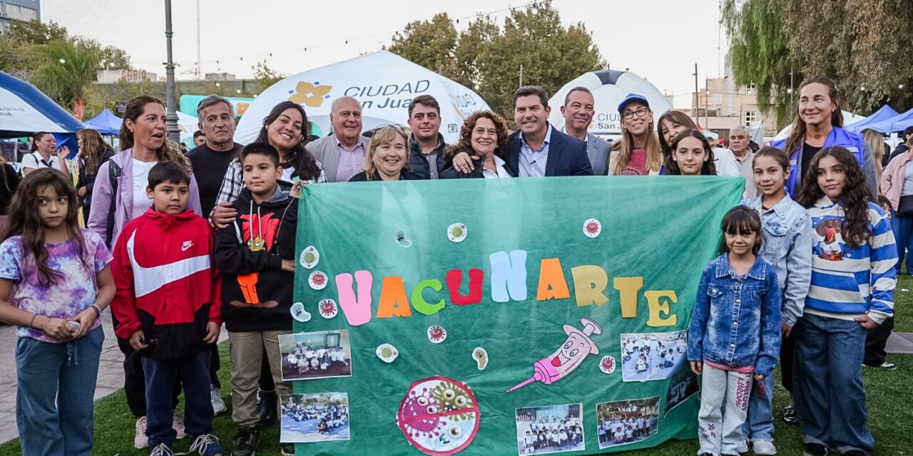 Orrego lanzó VacunArte+ y reforzó la estrategia sanitaria en la provincia