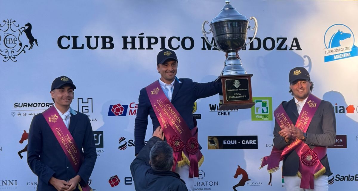 Tres sanjuaninos al podio: Así fue el cierre del Vendimia Hípico