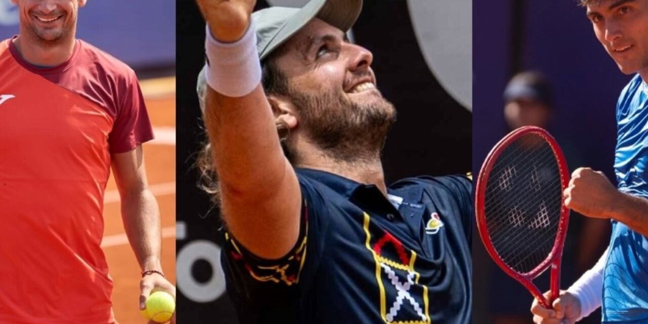 Navone, Trungelliti y Burruchaga jugarán finales en los ATP de Bucarest, Marrakech y Houston