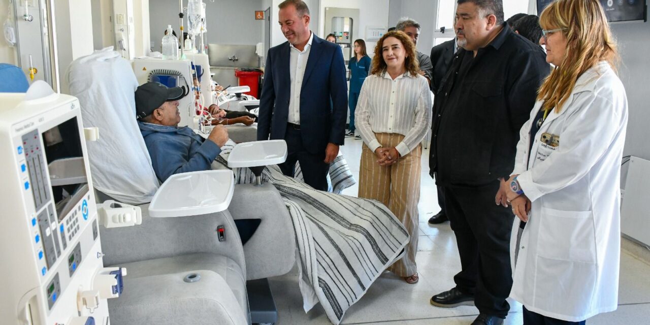 Jáchal: Inauguran la Unidad de Diálisis y pacientes dejarán de viajar miles de kilómetros al mes