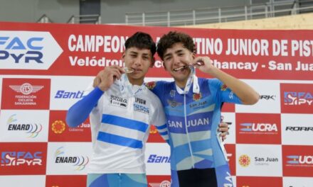 San Juan pedalea rumbo a Panamá: tres talentos al Suramericano de la Juventud