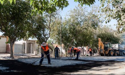 Avanza el plan de pavimentación urbana en Caucete con obras en barrios y avenidas clave