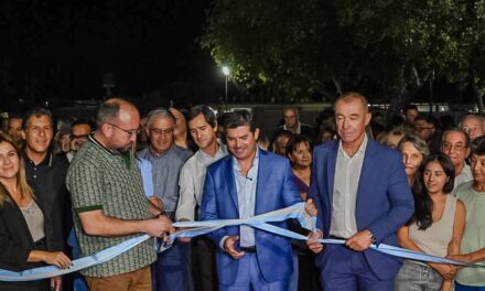 Orrego inauguró obras viales en Rivadavia y destacó la decisión de “avanzar aun en tiempos de crisis”