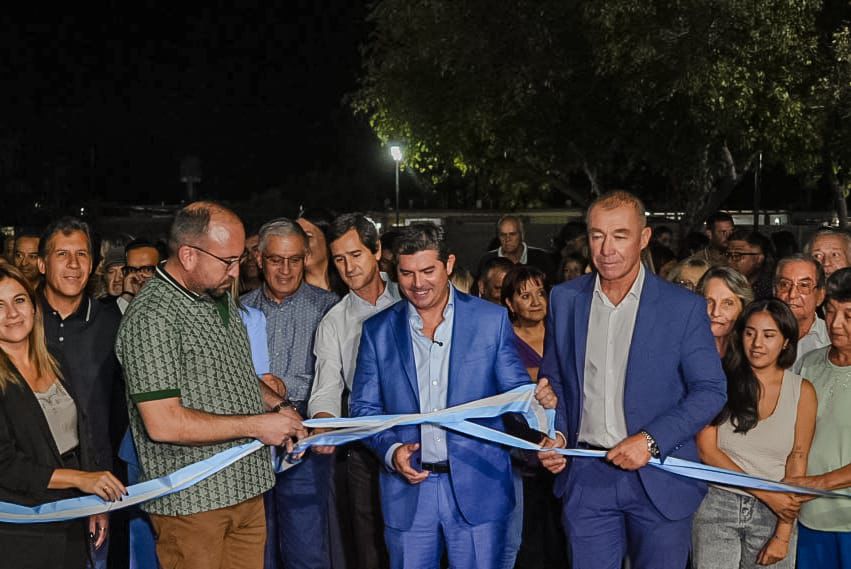 Orrego inauguró obras viales en Rivadavia y destacó la decisión de “avanzar aun en tiempos de crisis”