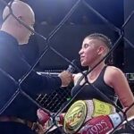 Natacha Heredia, campeona argentina de kickboxing