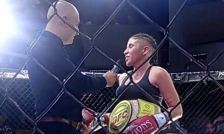 Natacha Heredia, campeona argentina de kickboxing