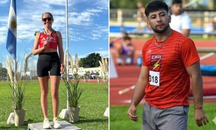Dos títulos nacionales para el atletismo sanjuanino en el CeNARD