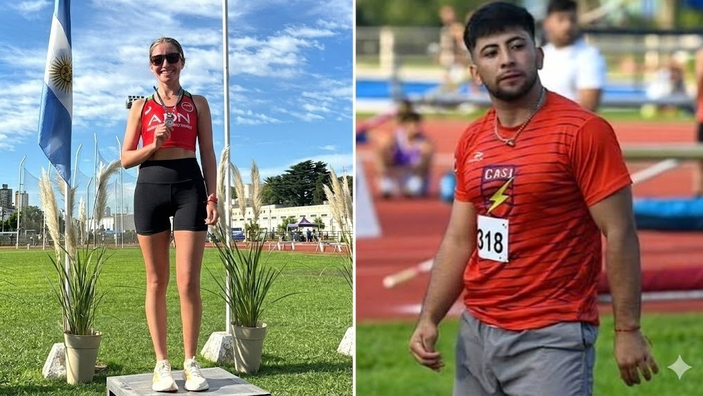 Dos títulos nacionales para el atletismo sanjuanino en el CeNARD