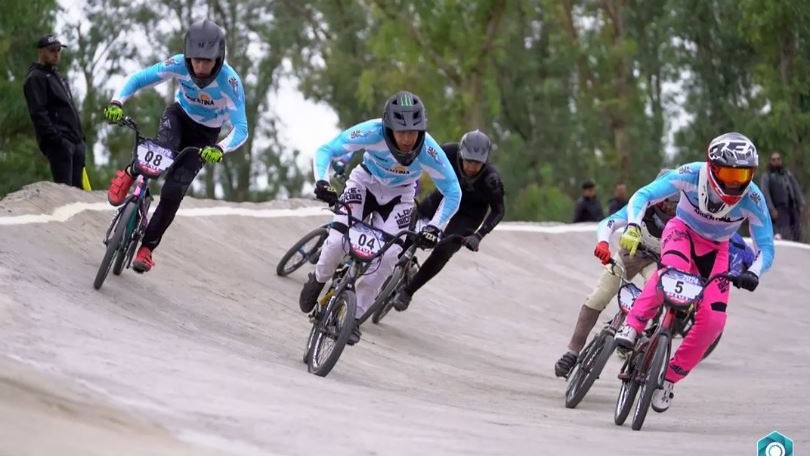Podios y protagonismo sanjuanino en el Argentino de BMX en Bahía Blanca