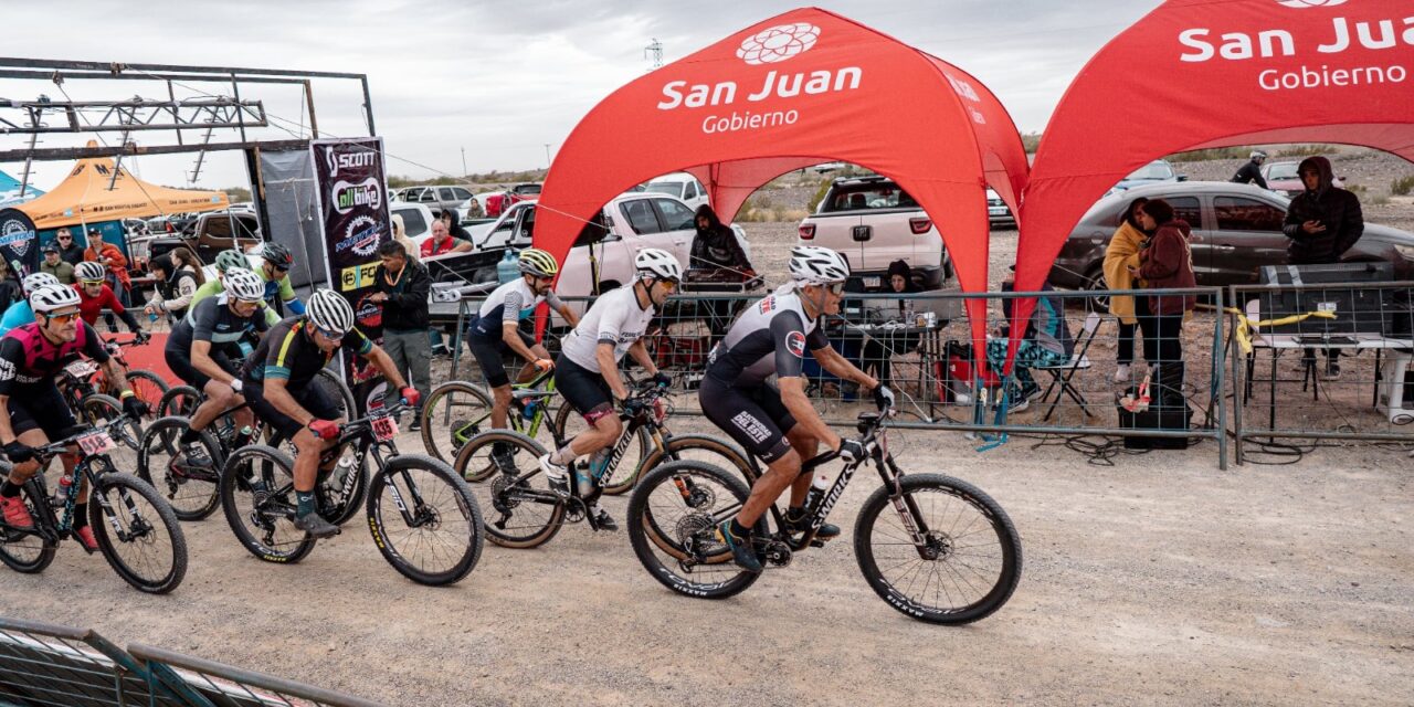 Casi 200 bikers coparon el Villicum en una nueva fecha de la Copa Scott