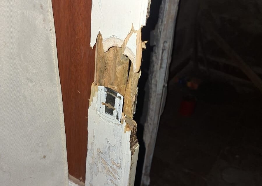 Insólito en Chimbas: Lo atraparon cuando intentaba robar un inodoro y un lavamanos