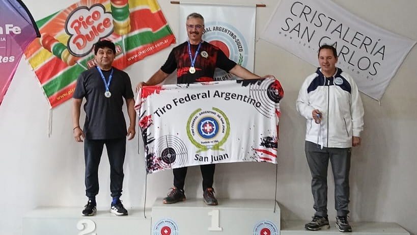 Tiradores sanjuaninos dijeron presente en Santa Fe y lograron podios en un torneo nacional