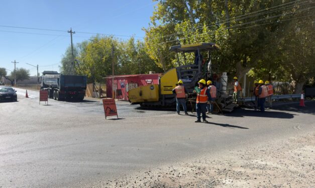 Arrancó la obra en calle Meglioli: Buscan mejorar uno de los corredores más transitados del Gran San Juan