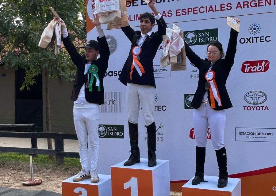 Hipismo adaptado: San Juan brilló en el Nacional con títulos y podios en Buenos Aires