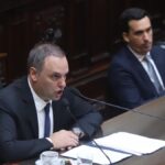 Show de Javier Milei en la previa y pocas explicaciones