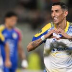 Rosario Central goleó a UCV: Di María marcó su primer gol en Libertadores