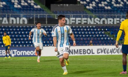 La Selección Argentina es finalista del Sudamericano Sub-17: venció 3-1 a Ecuador y se medirá ante Colombia por el título