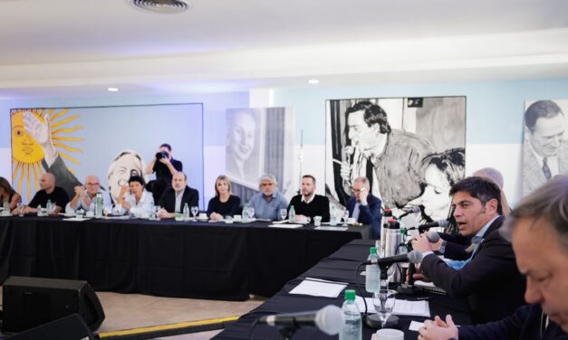 Axel Kicillof asumió la conducción del PJ bonaerense y llamó a ponerse de acuerdo en puntos comunes