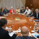 Luis Caputo se reunió con Patricia Bullrich y senadores aliados para analizar obras y economías regionales
