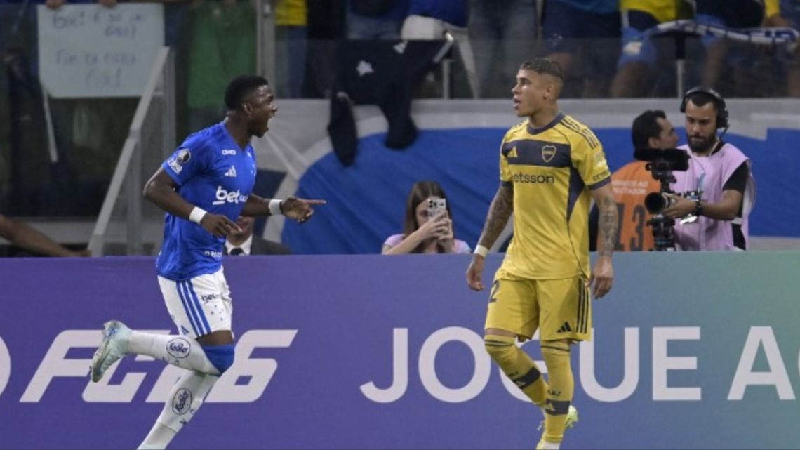 Boca vs Cruzeiro: tensión y empujones en la Libertadores
