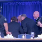 Donald Trump fue evacuado de la Cena de Corresponsales por un tiroteo