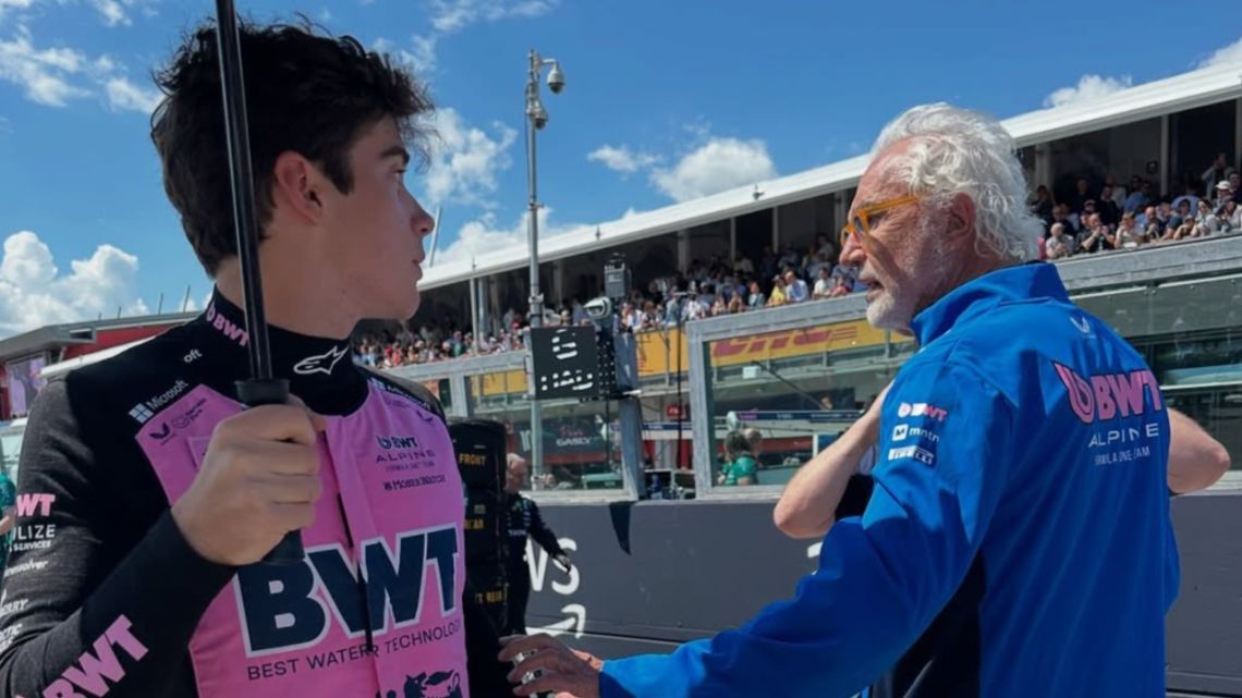 Flavio Briatore le dedicó unas palabras a Franco Colapinto luego del histórico Road Show