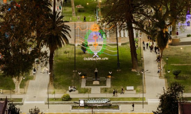 La Plaza Aberastain fue renovada y suma servicios modernos tras más de 10 meses de obra