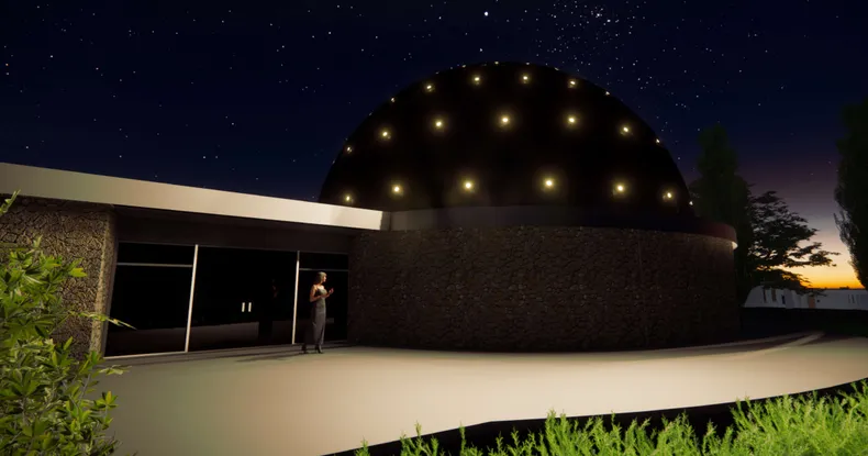 San Martín impulsa el turismo astronómico: Avanza la obra del planetario municipal