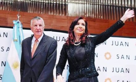 Gioja vuelve a instalar a Cristina y habla de una “injusticia” que la deja fuera de carrera