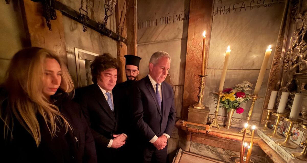 Javier Milei cierra su gira en Israel en un clima de tensión por el fin de la tregua entre Irán y EEUU