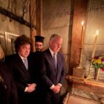 Javier Milei cierra su gira en Israel en un clima de tensión por el fin de la tregua entre Irán y EEUU