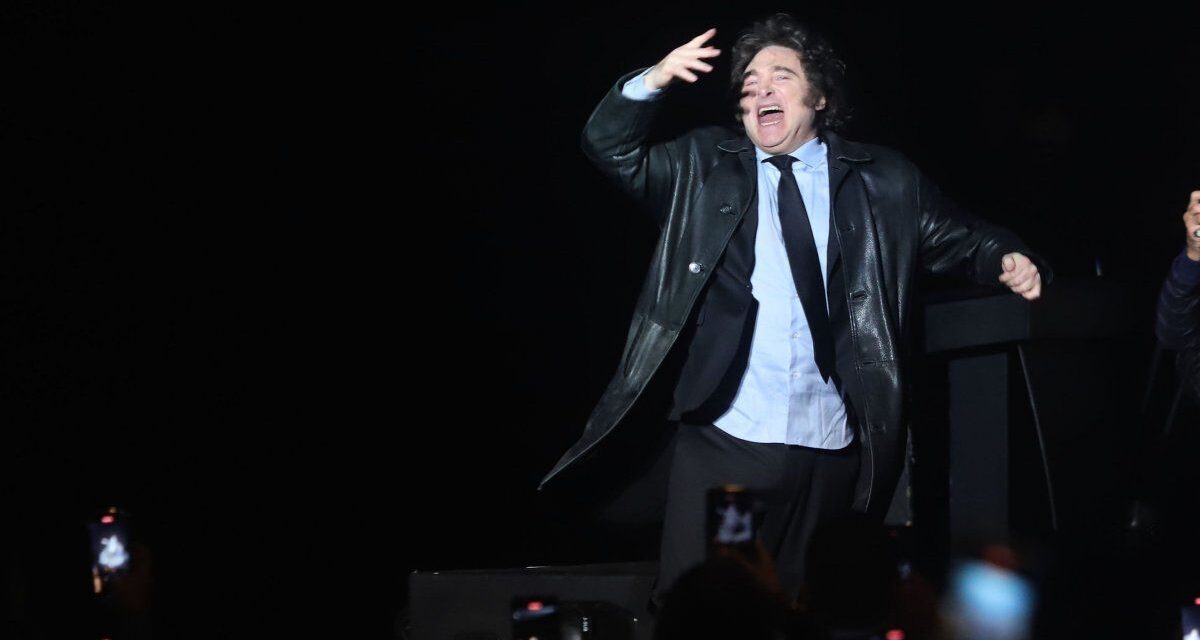 Un audio revela cómo se pagó un acto de Javier Milei por la presentación de su libro