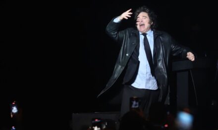 Un audio revela cómo se pagó un acto de Javier Milei por la presentación de su libro