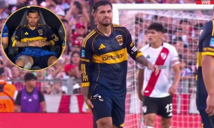 Leandro Paredes salió lesionado del Superclásico y encendió las alarmas en Boca y en la Selección