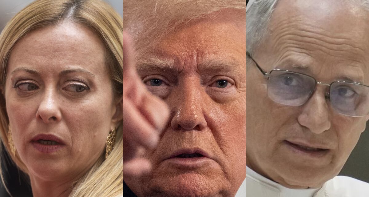 Donald Trump atacó de nuevo al papa León XIV y cruzó a Giorgia Meloni: Ella es inaceptable